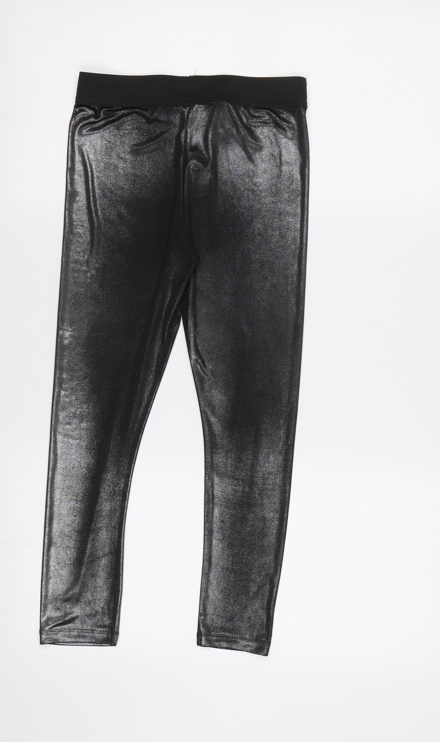 NEXT Girls Silver   Jegging Trousers Size 10 Years