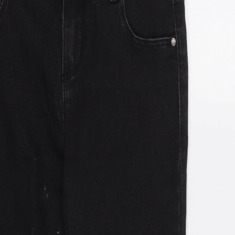 Denim Co Girls Black   Skinny Jeans Size 8-9 Years