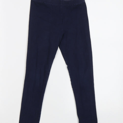 Matalan Girls Blue   Jegging Trousers Size 8 Years