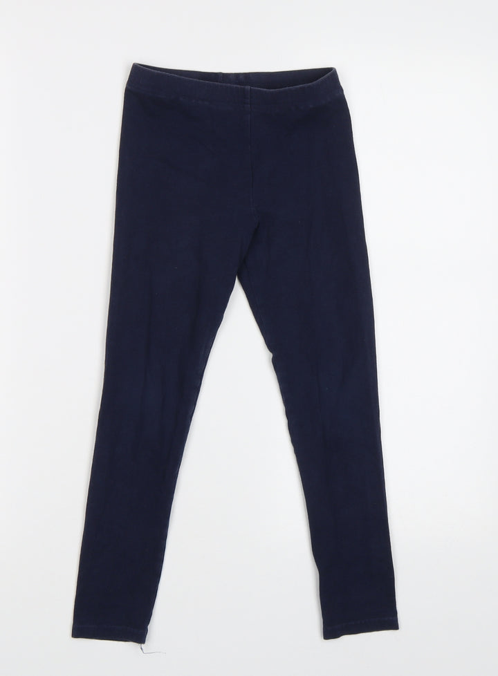 Matalan Girls Blue   Jegging Trousers Size 8 Years