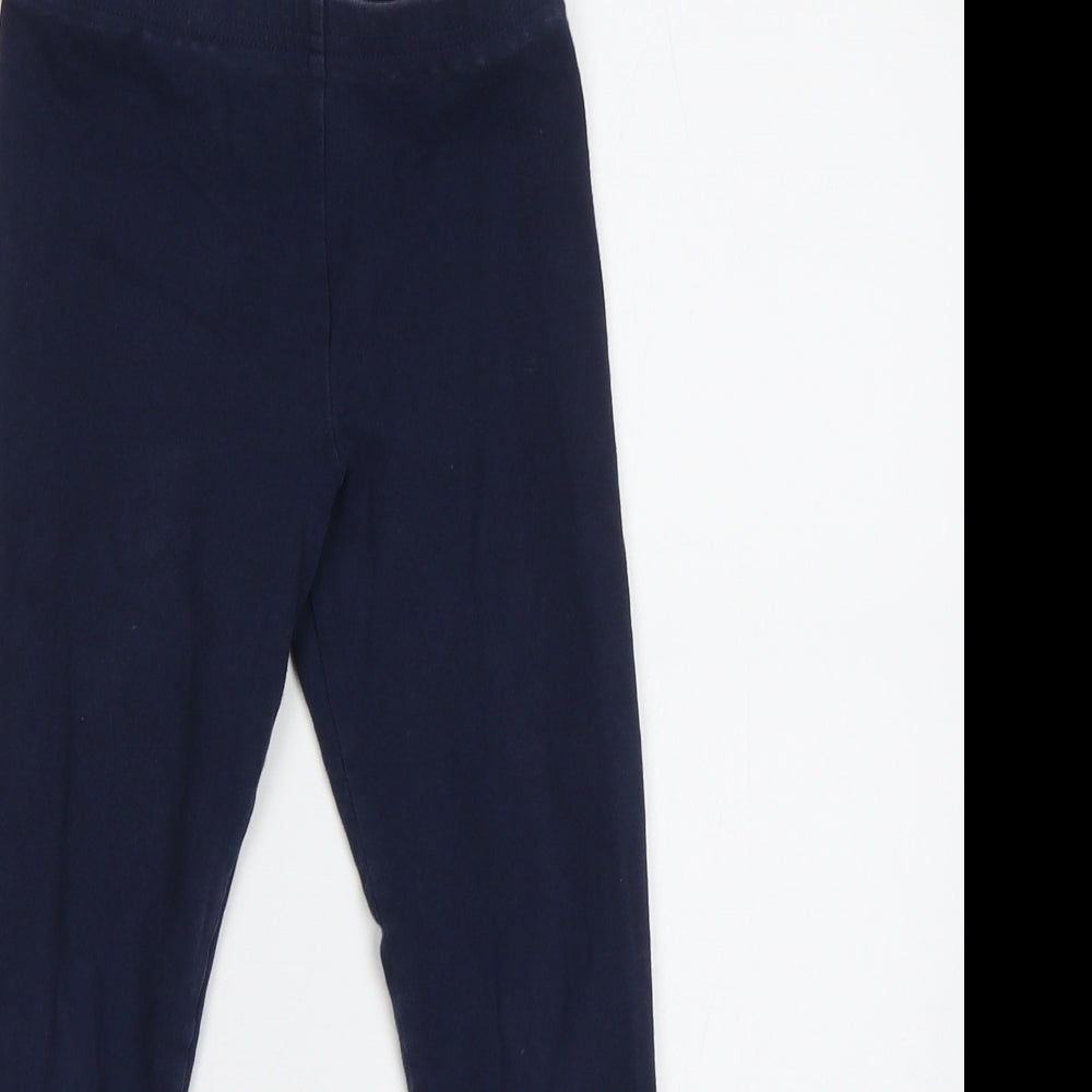 Matalan Girls Blue   Jegging Trousers Size 8 Years