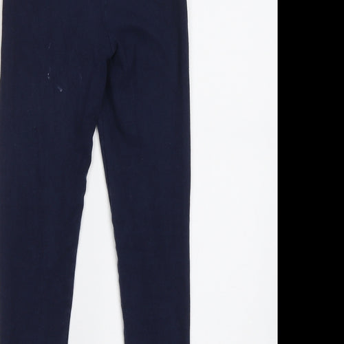 Matalan Girls Blue   Jegging Trousers Size 8 Years