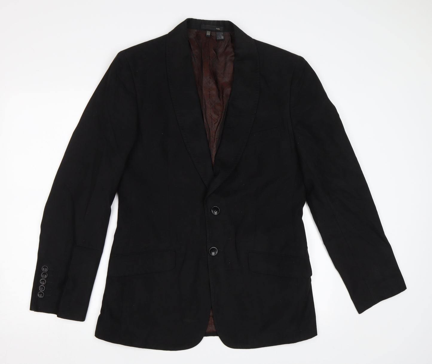 Zara Mens Black   Jacket Blazer Size 40