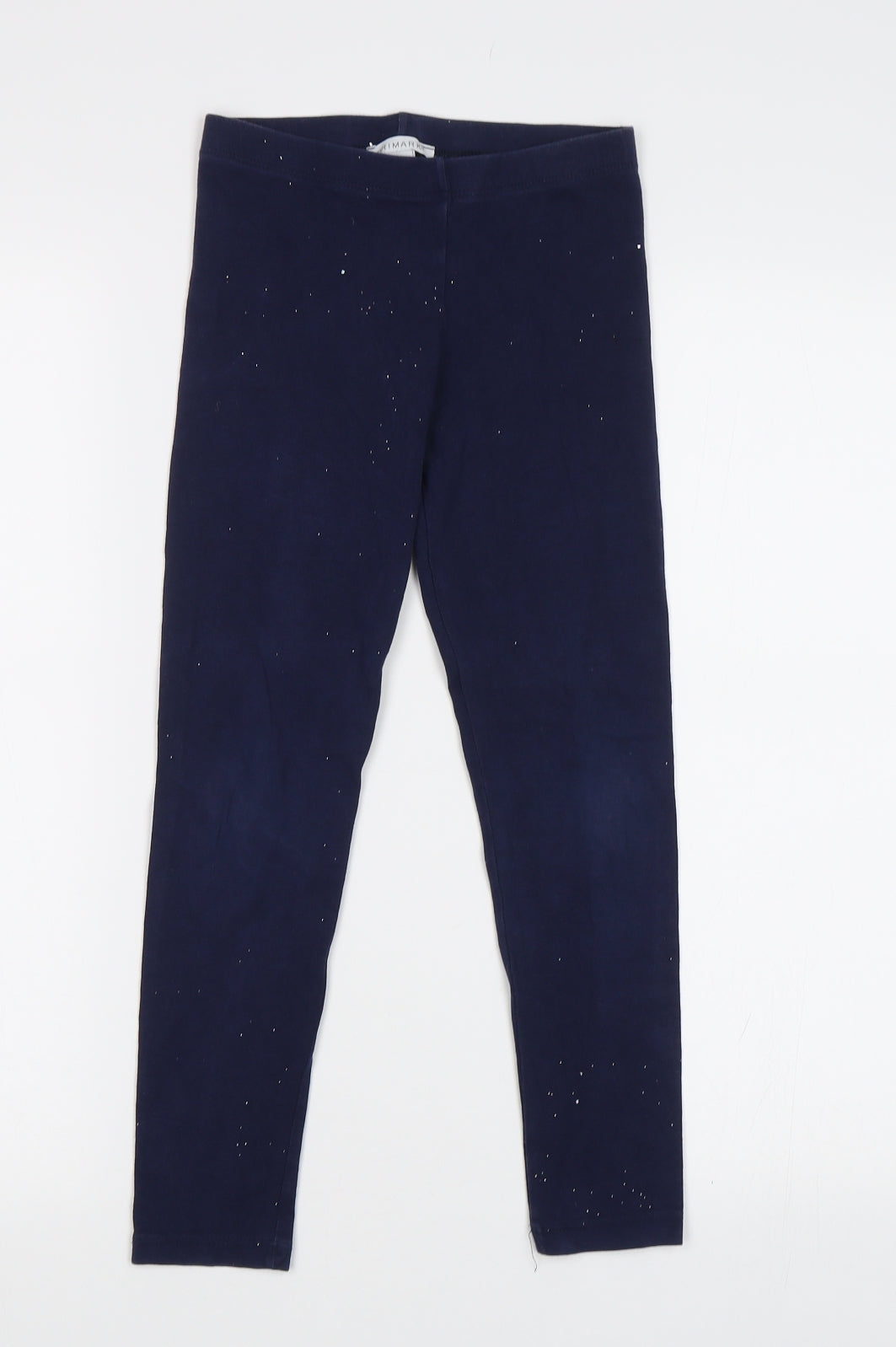 Primark Girls Blue Flecked  Jegging Trousers Size 8-9 Years