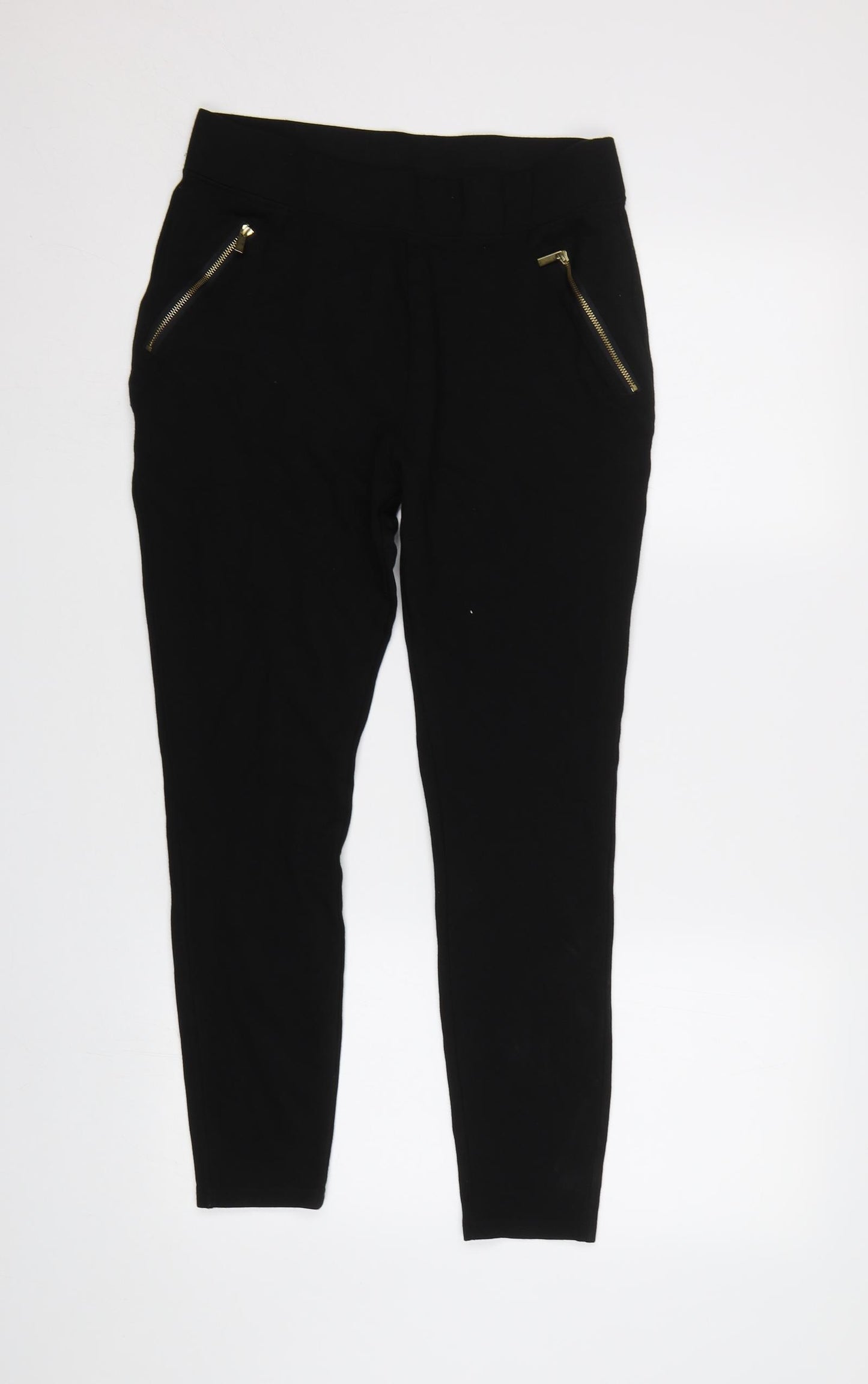 New Look Womens Black   Jegging Trousers Size 14 L28 in