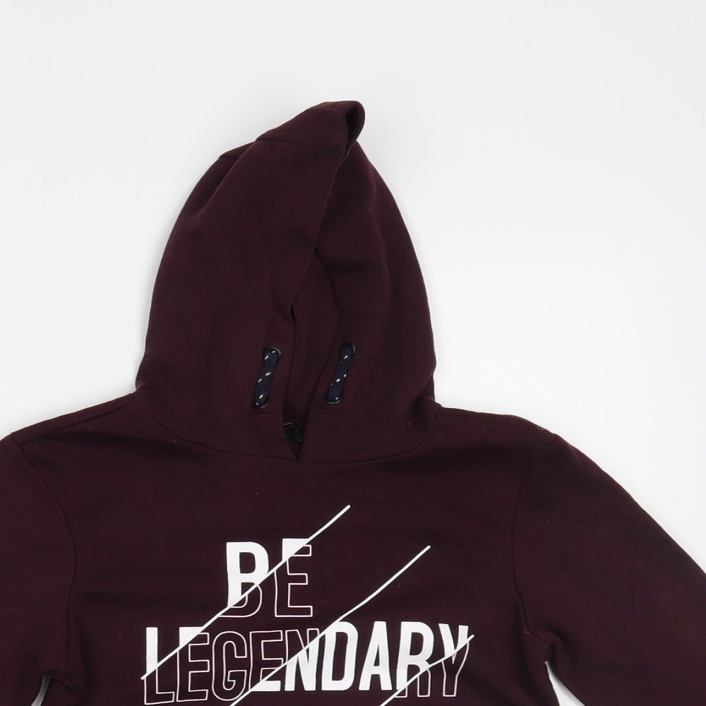 George Boys Red   Pullover Hoodie Size 5-6 Years  - legendary