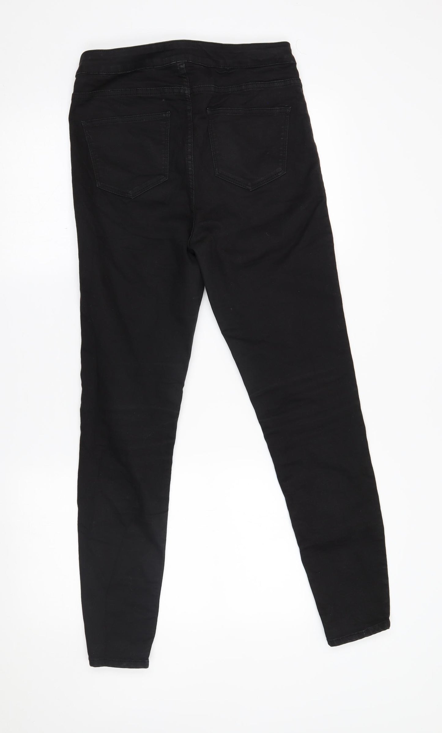 New Look Womens Grey   Skinny Jeans Size 12 L27 in - super skinny