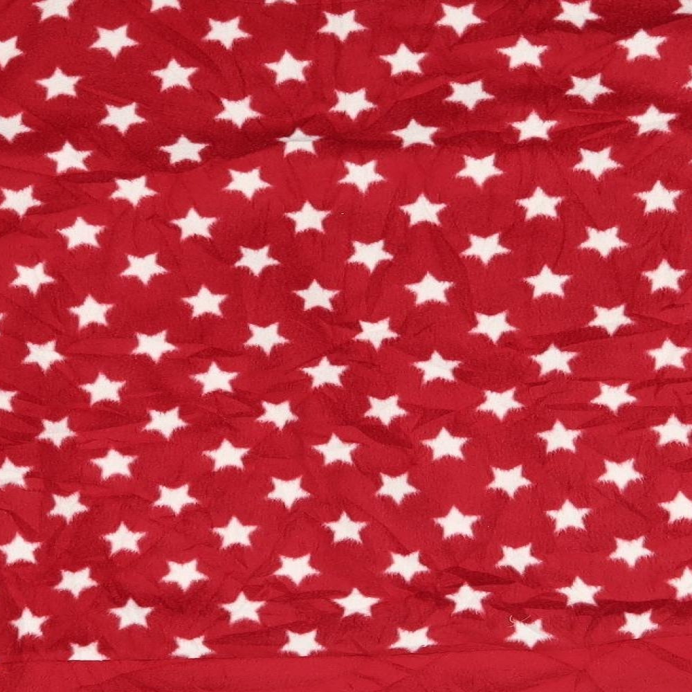 M&S Womens Red    Pyjama Top Size 14  - starry