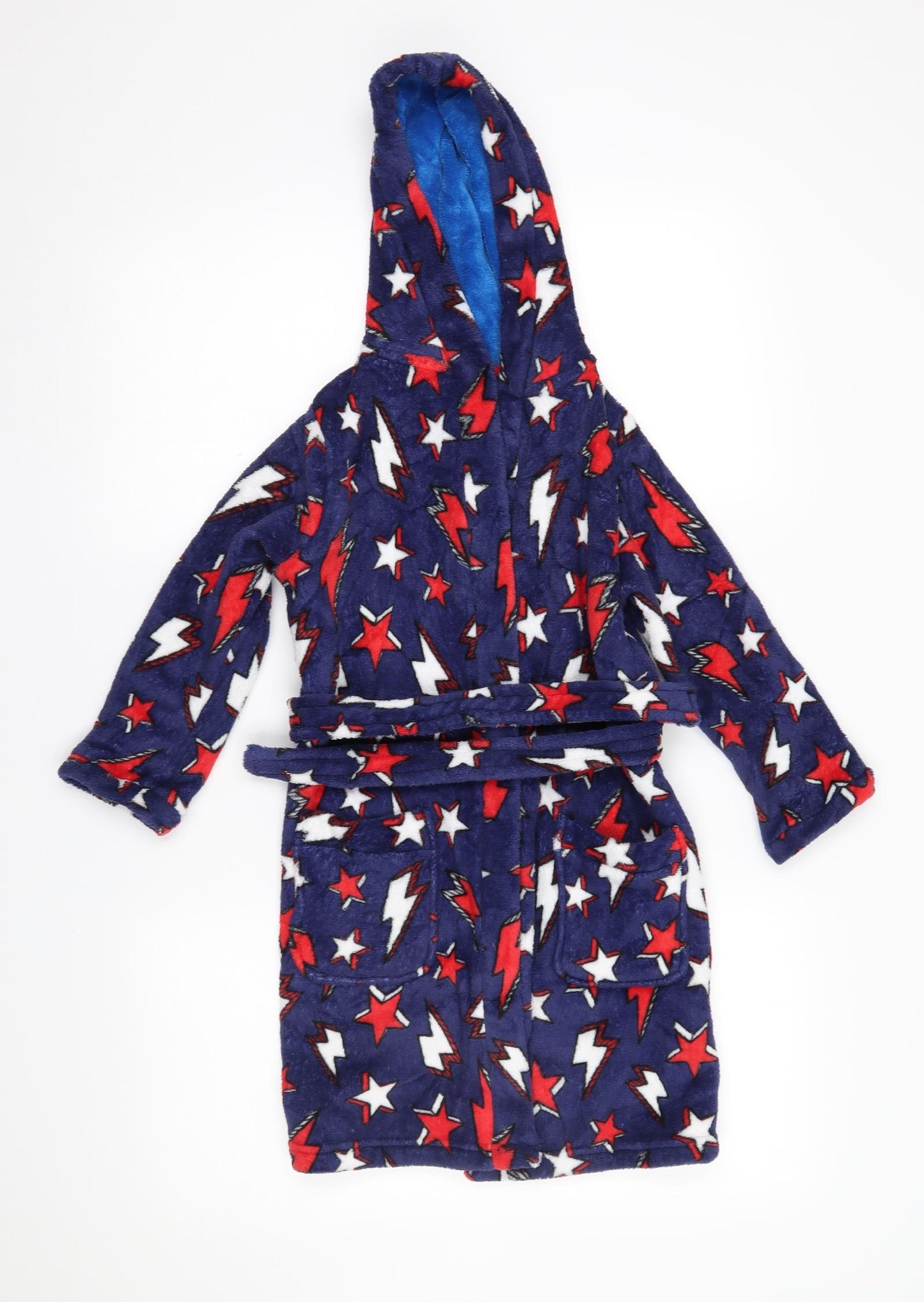 TU Boys Blue    Robe Size 5-6 Years