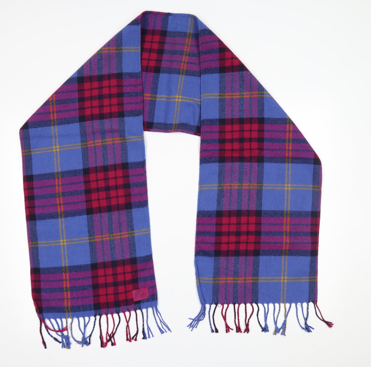 Joules Womens Multicoloured Plaid   Scarf