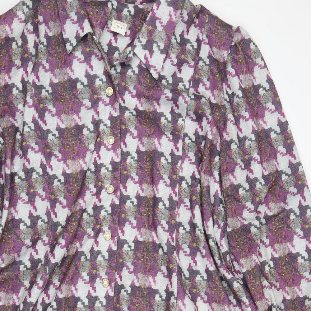 LGX Womens Purple   T-Shirt Dress  Size 28