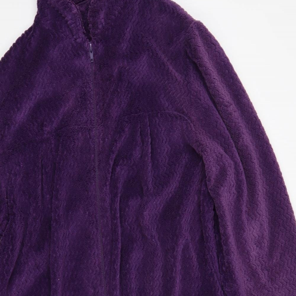 Camille Womens Purple    Robe Size 18  - full zip