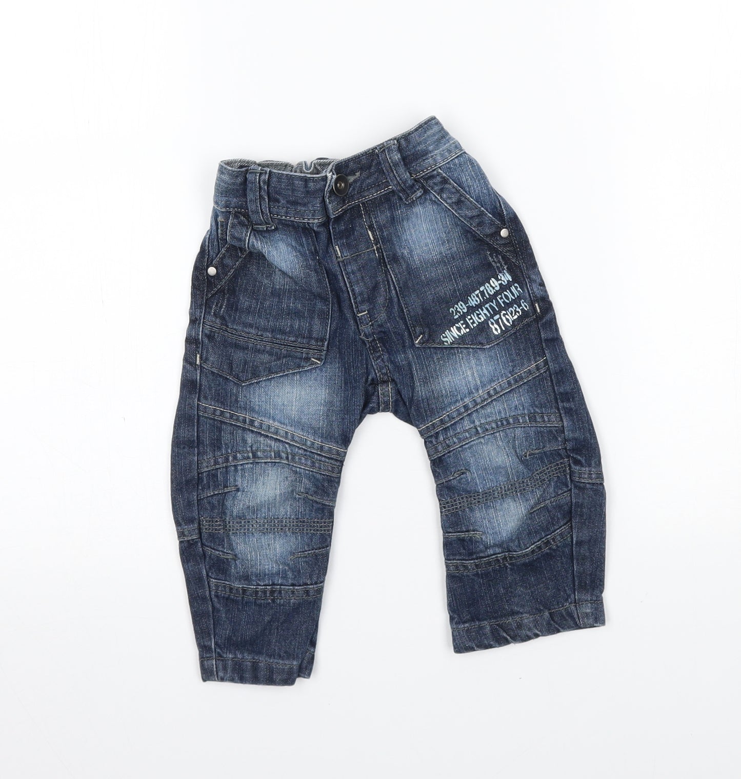 George Baby Blue   Jogger Jeans Size 12-18 Months