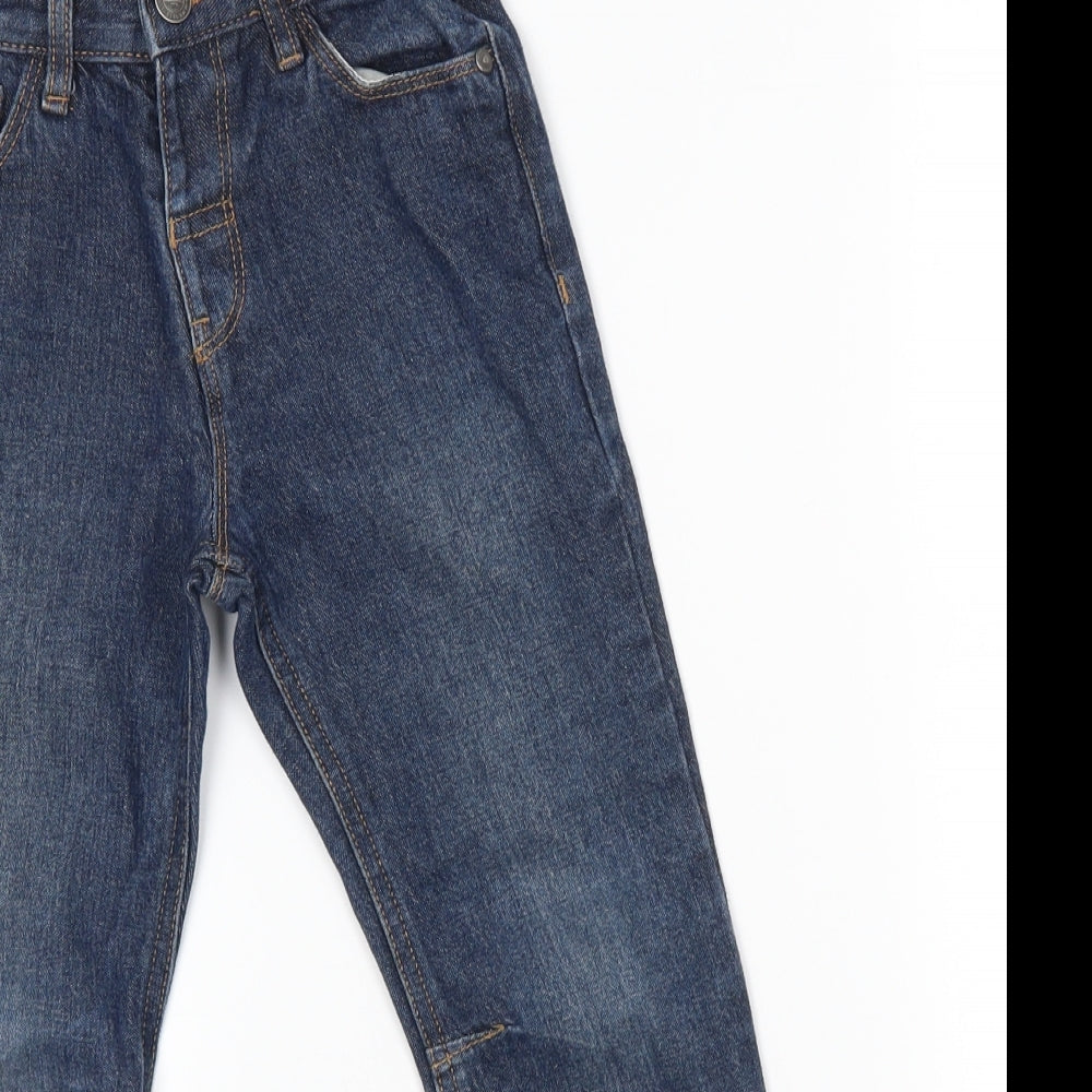 George Boys Blue   Straight Jeans Size 5-6 Years