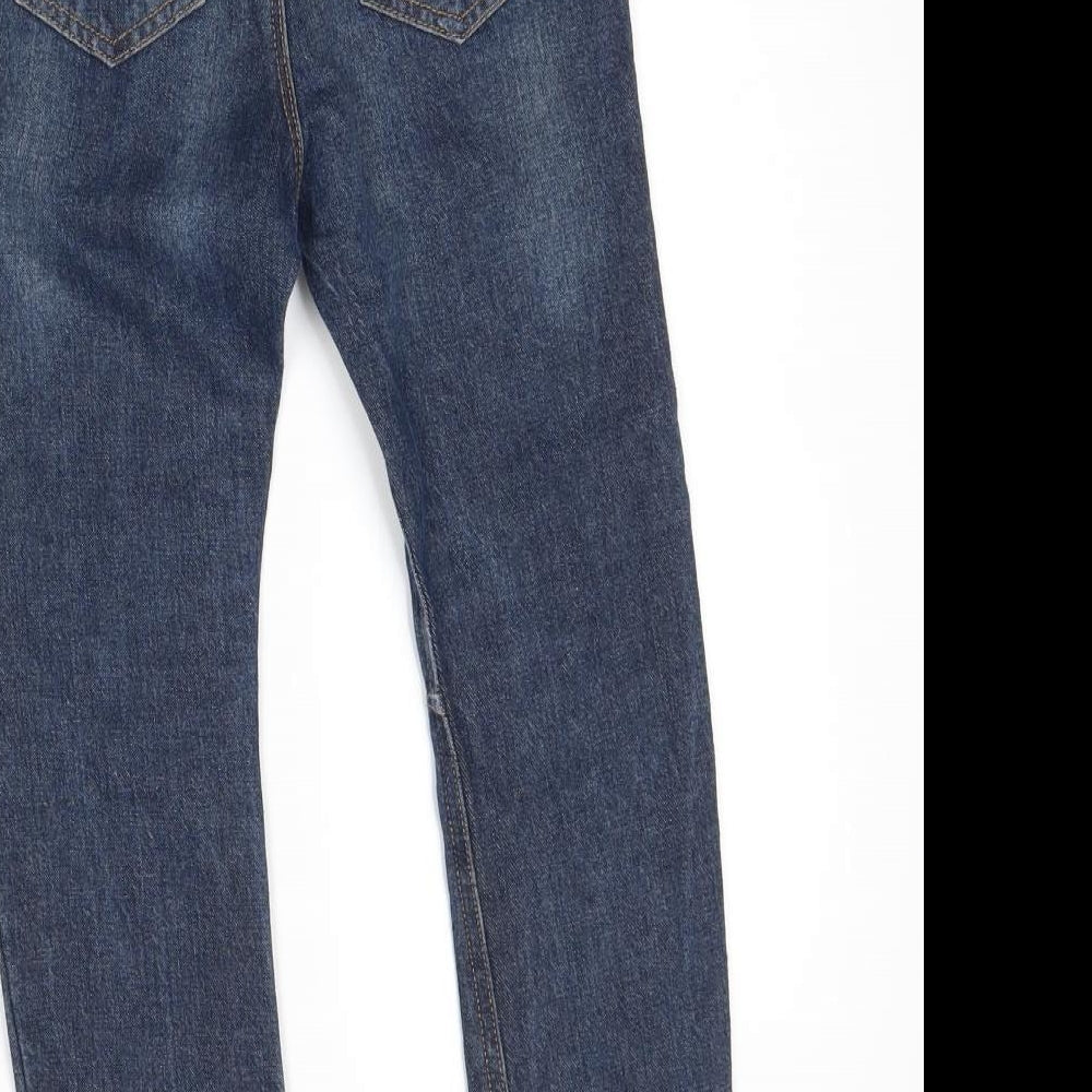 George Boys Blue   Straight Jeans Size 5-6 Years