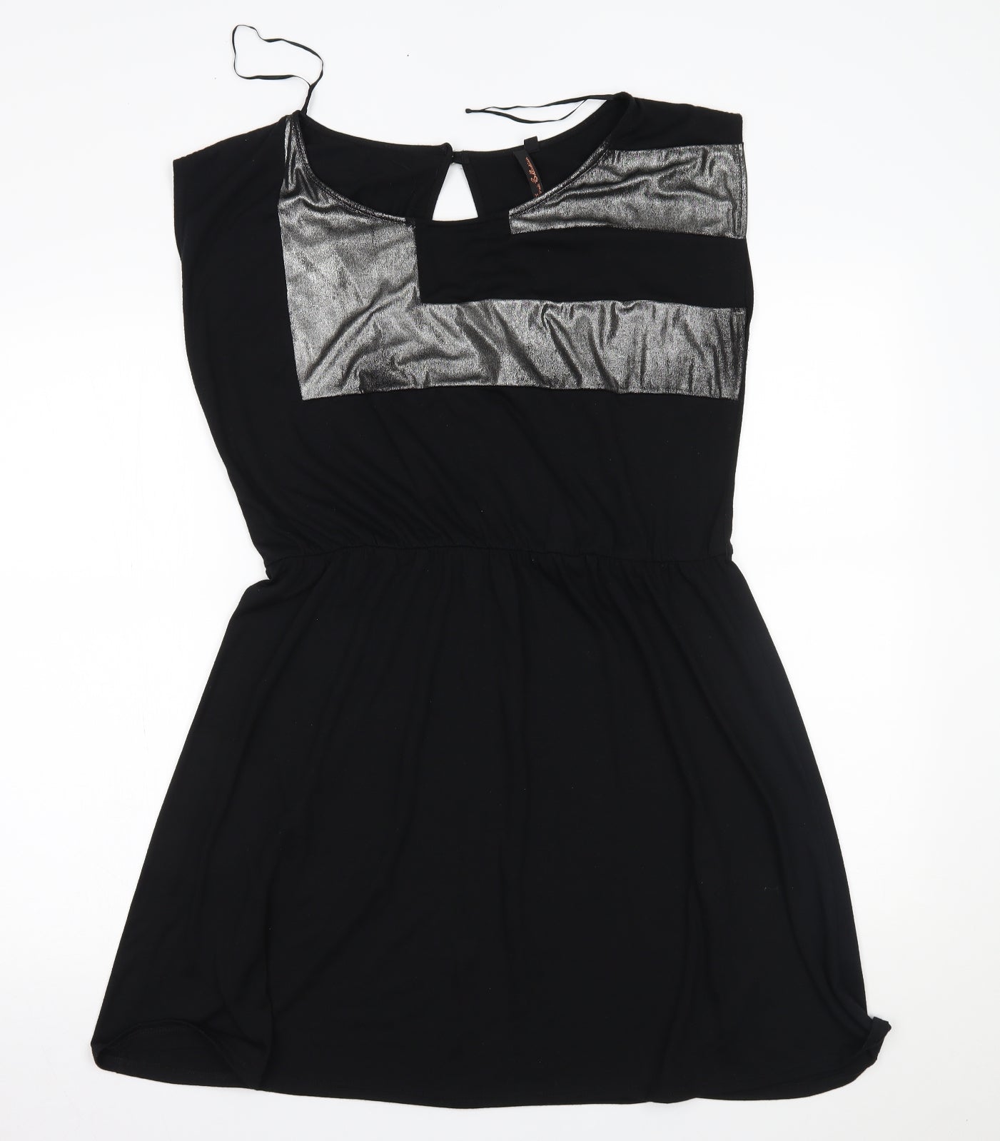 E-vie Womens Black   Wrap Dress  Size 16