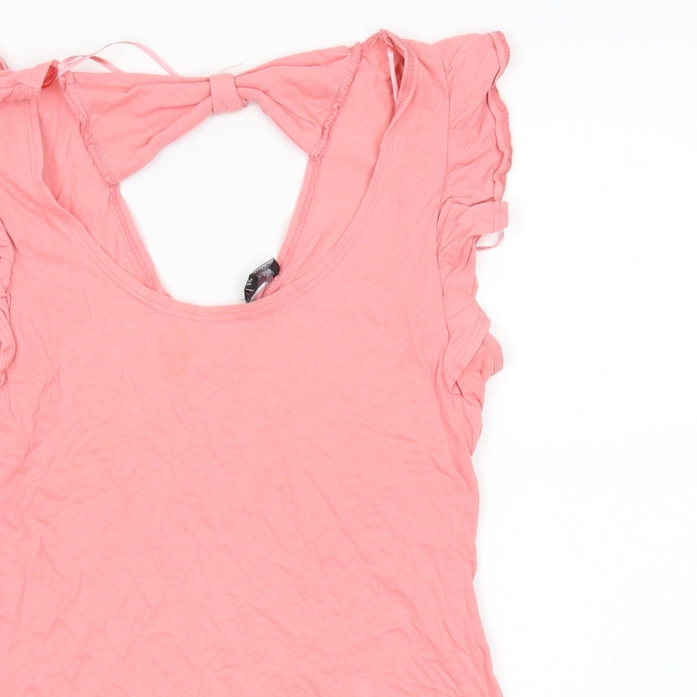 Internacionale Womens Pink   Basic Tank Size 14