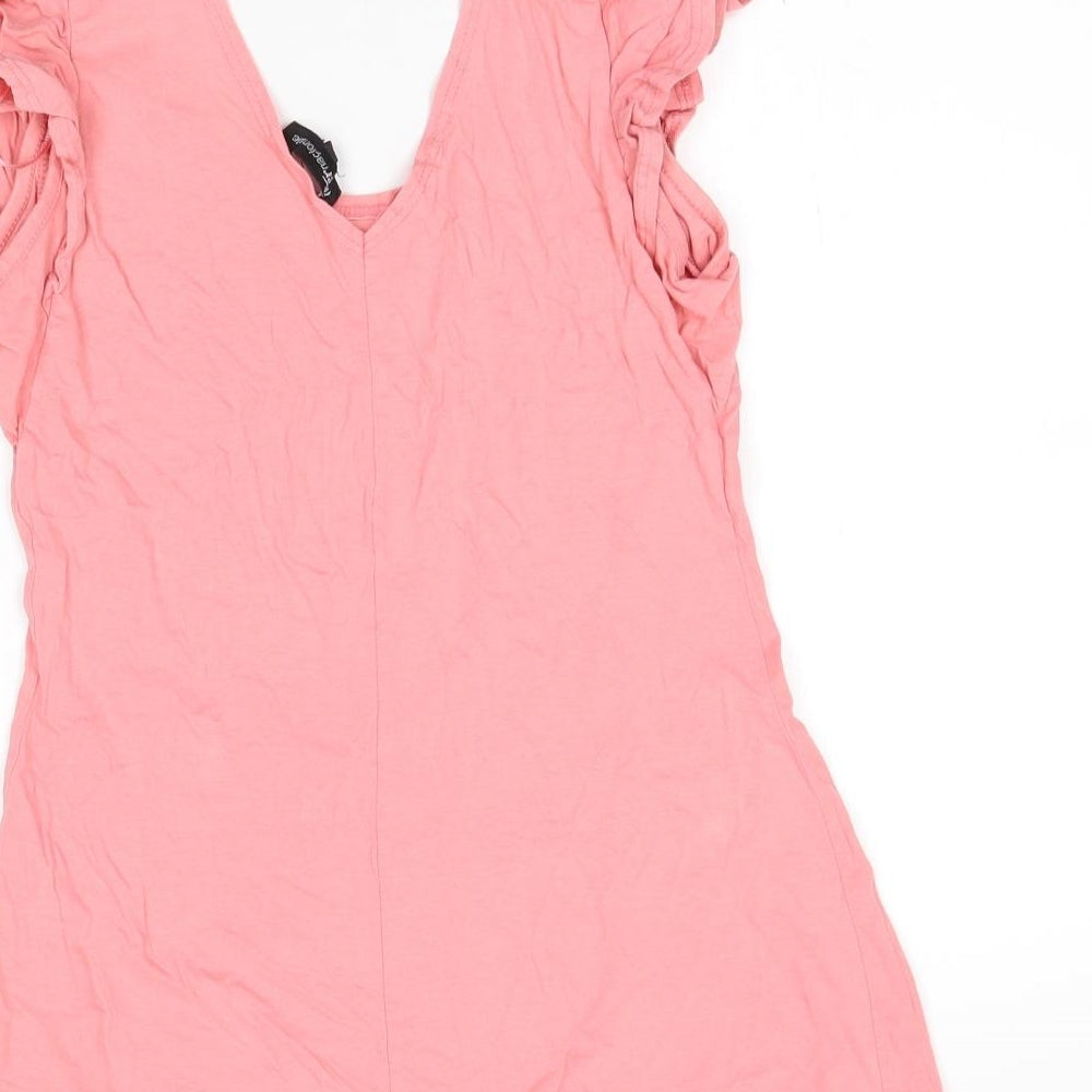 Internacionale Womens Pink   Basic Tank Size 14