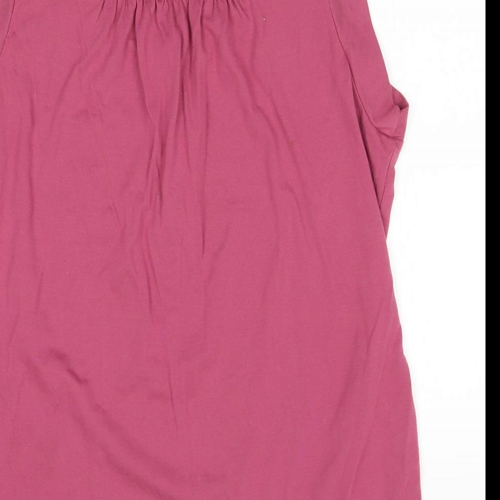 George Womens Purple   Basic Blouse Size 14