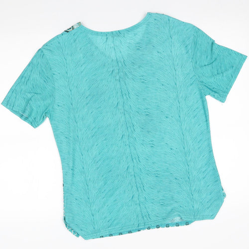 QCO Womens Blue   Basic Blouse Size M