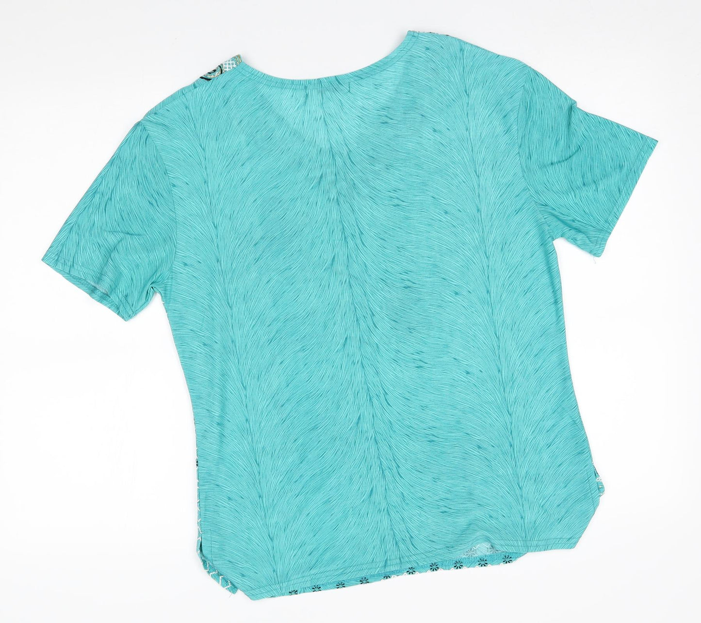 QCO Womens Blue   Basic Blouse Size M