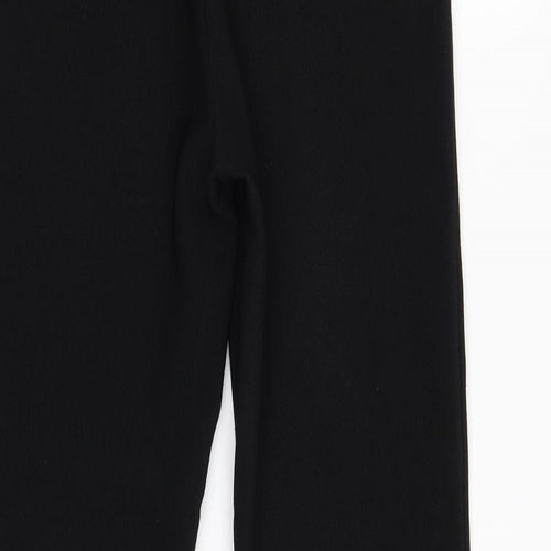 Preworn Womens Black   Trousers  Size 10 L23 in - short leg