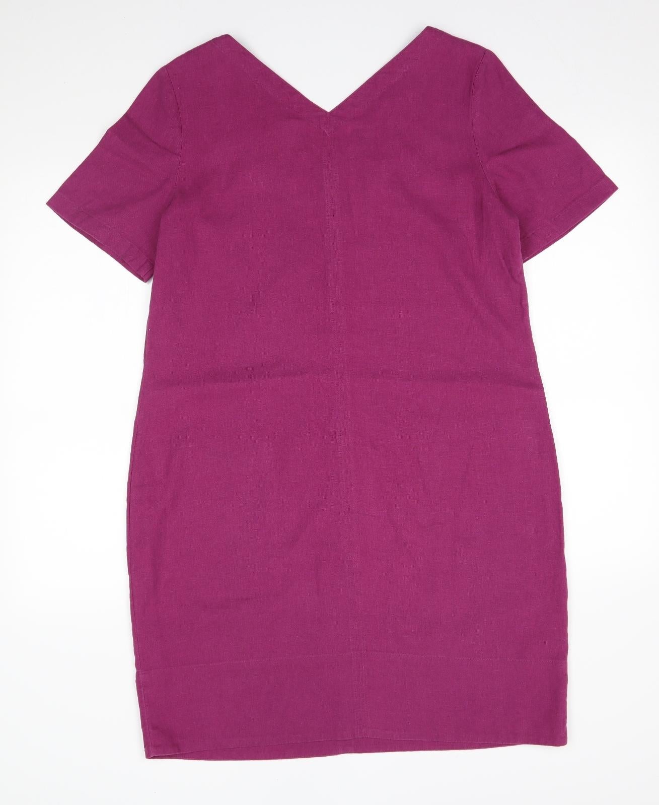M&S Womens Purple   A-Line  Size 12