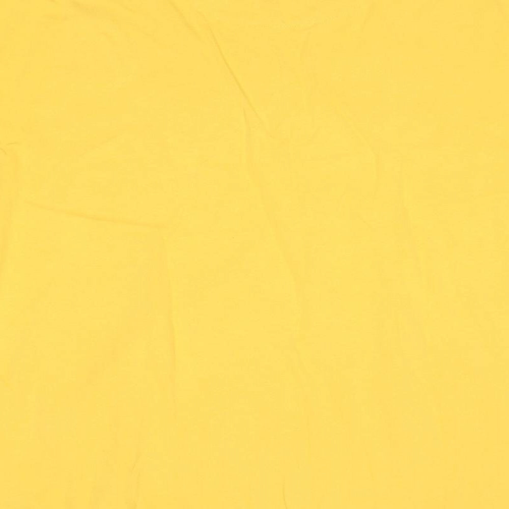 M&S Womens Yellow   Basic T-Shirt Size XL  - minnesota lions