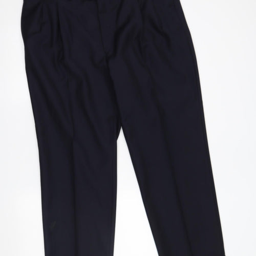 Mr Harry Mens Blue Striped   Suit Trousers Size 40 L30 in - matching set