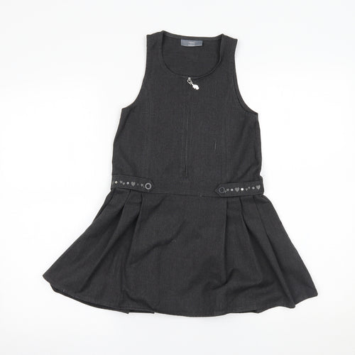 NEXT Girls Grey   Fit & Flare  Size 6 Years