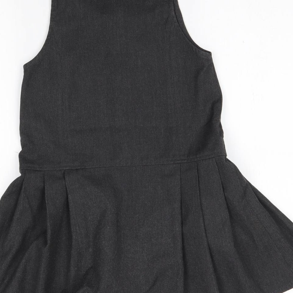 NEXT Girls Grey   Fit & Flare  Size 6 Years