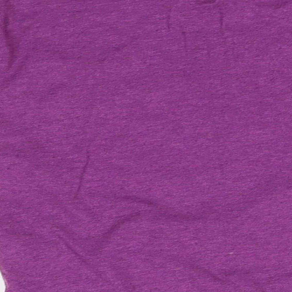 NEXT Girls Purple   Basic T-Shirt Size 3-4 Years  - lion