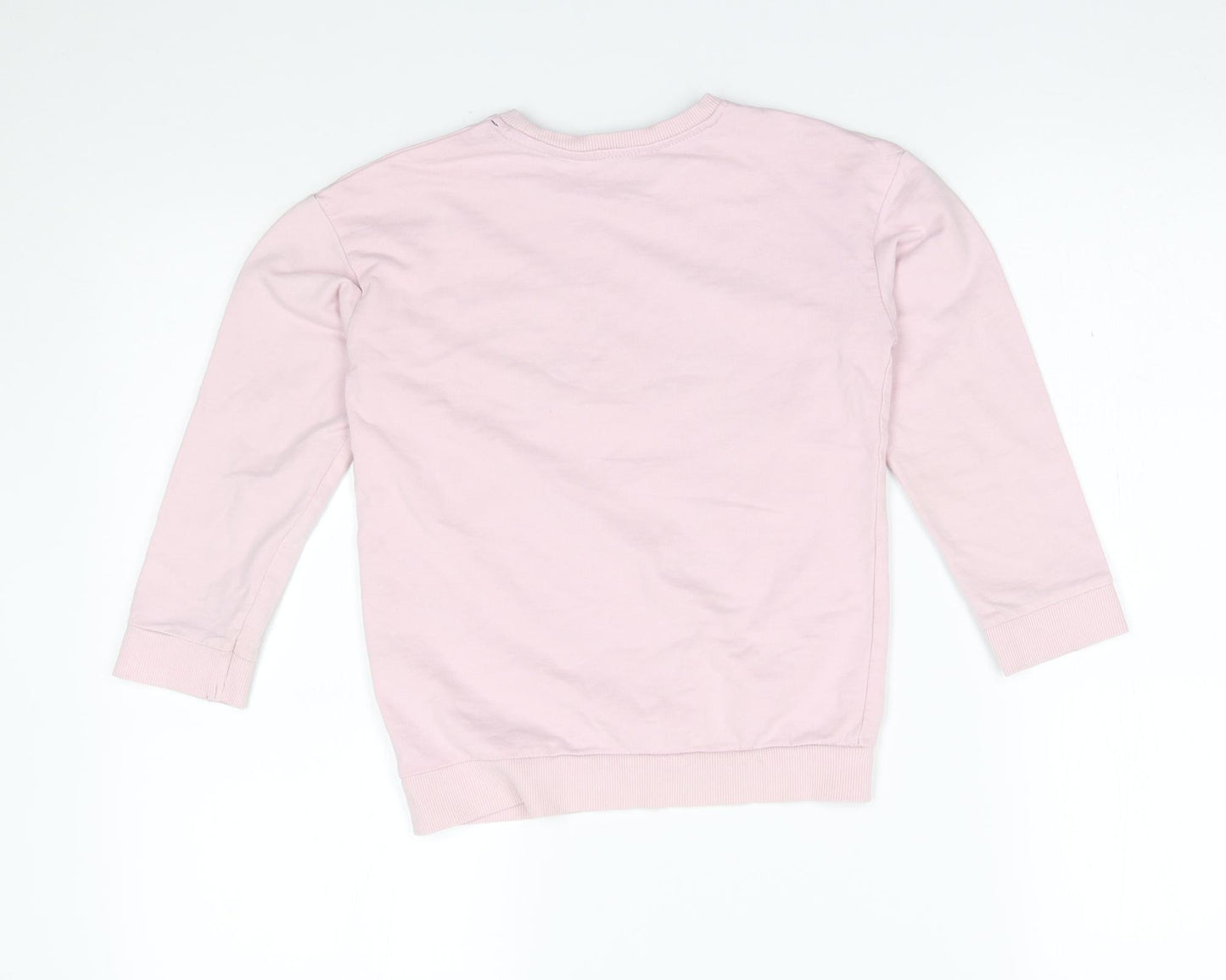George Girls Pink   Pullover Jumper Size 5-6 Years