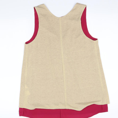 Avon Womens Gold   Basic Tank Size 10