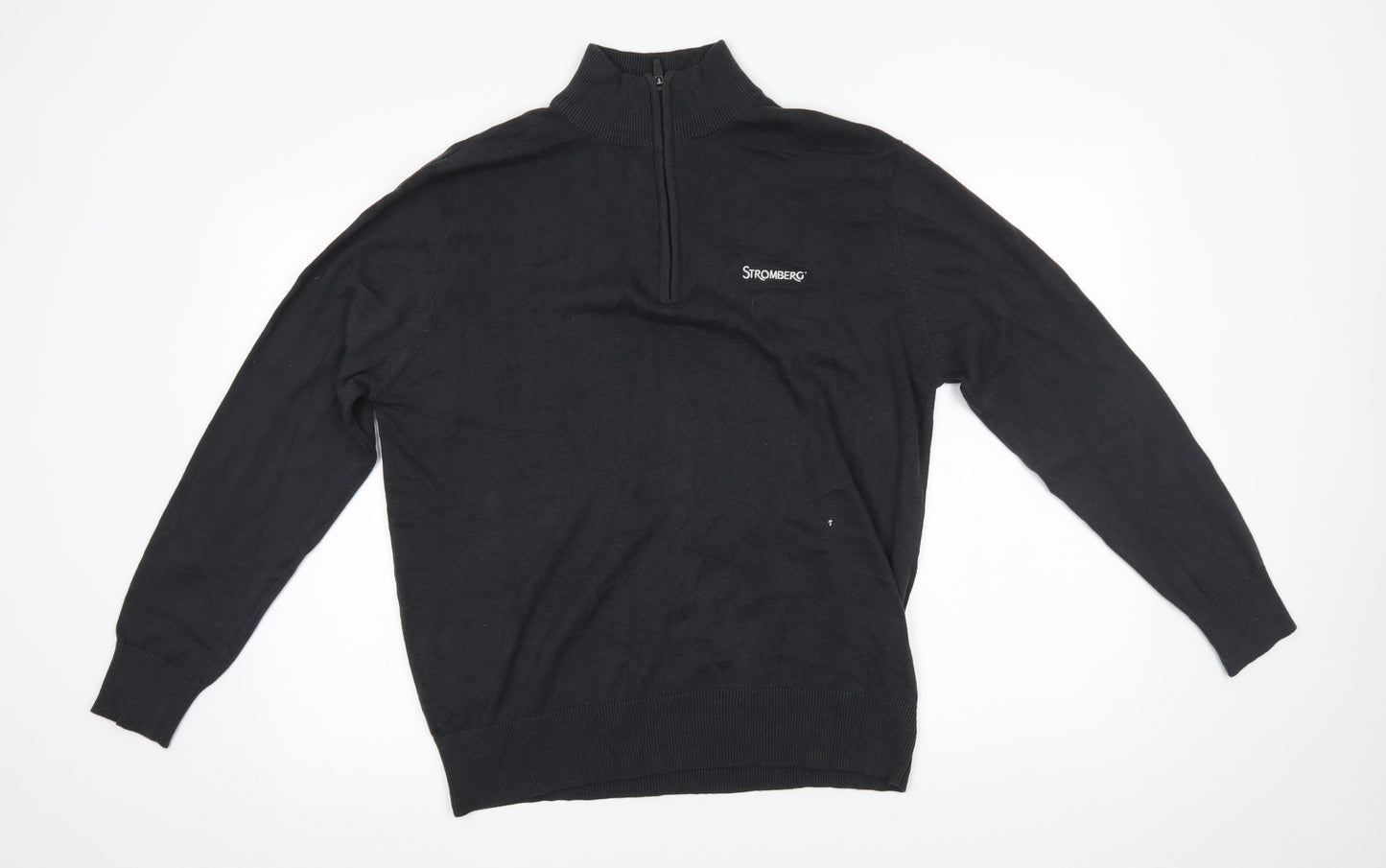 stromberg Mens Grey   Pullover Sweatshirt Size M