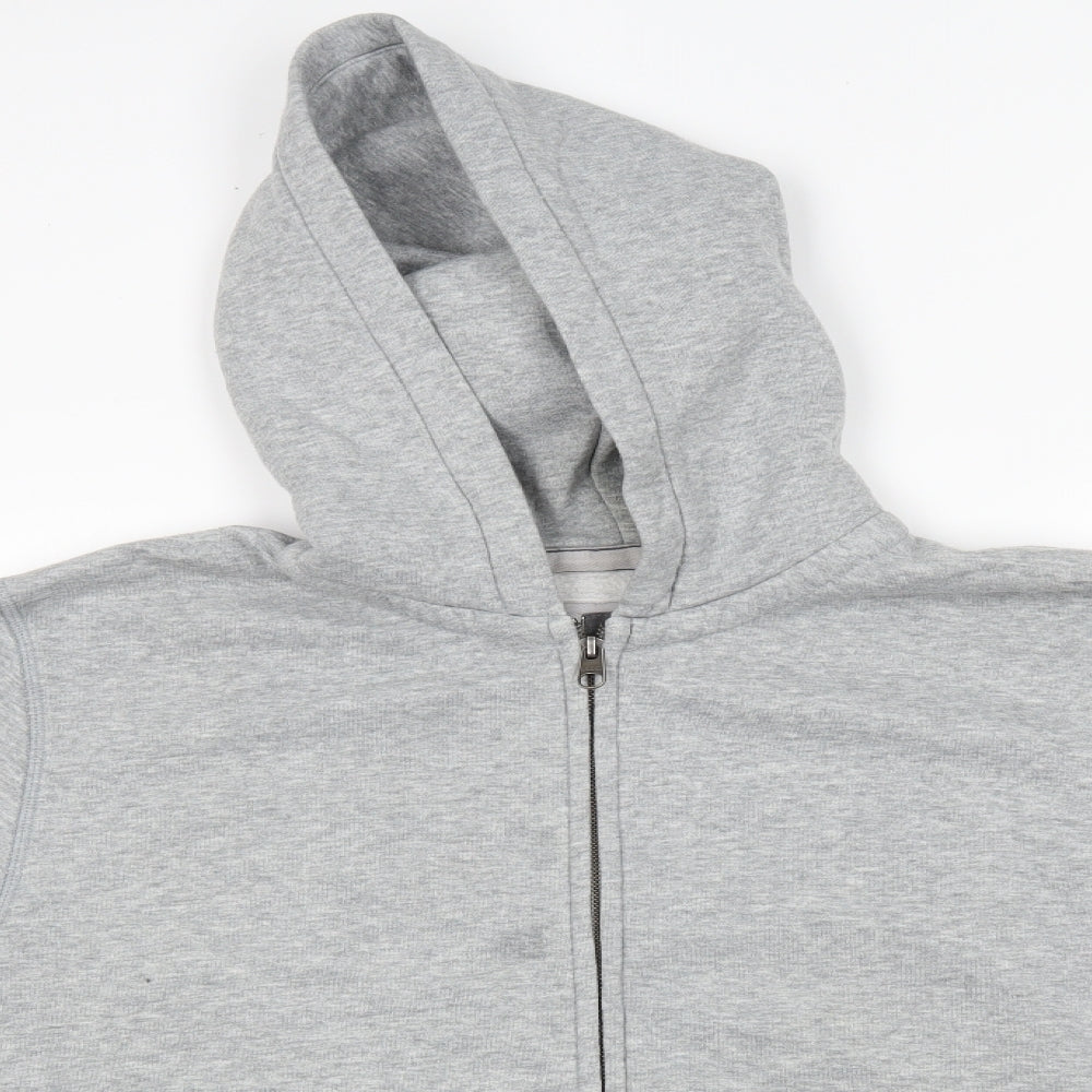 H&M Womens Grey   Full Zip Hoodie Size L