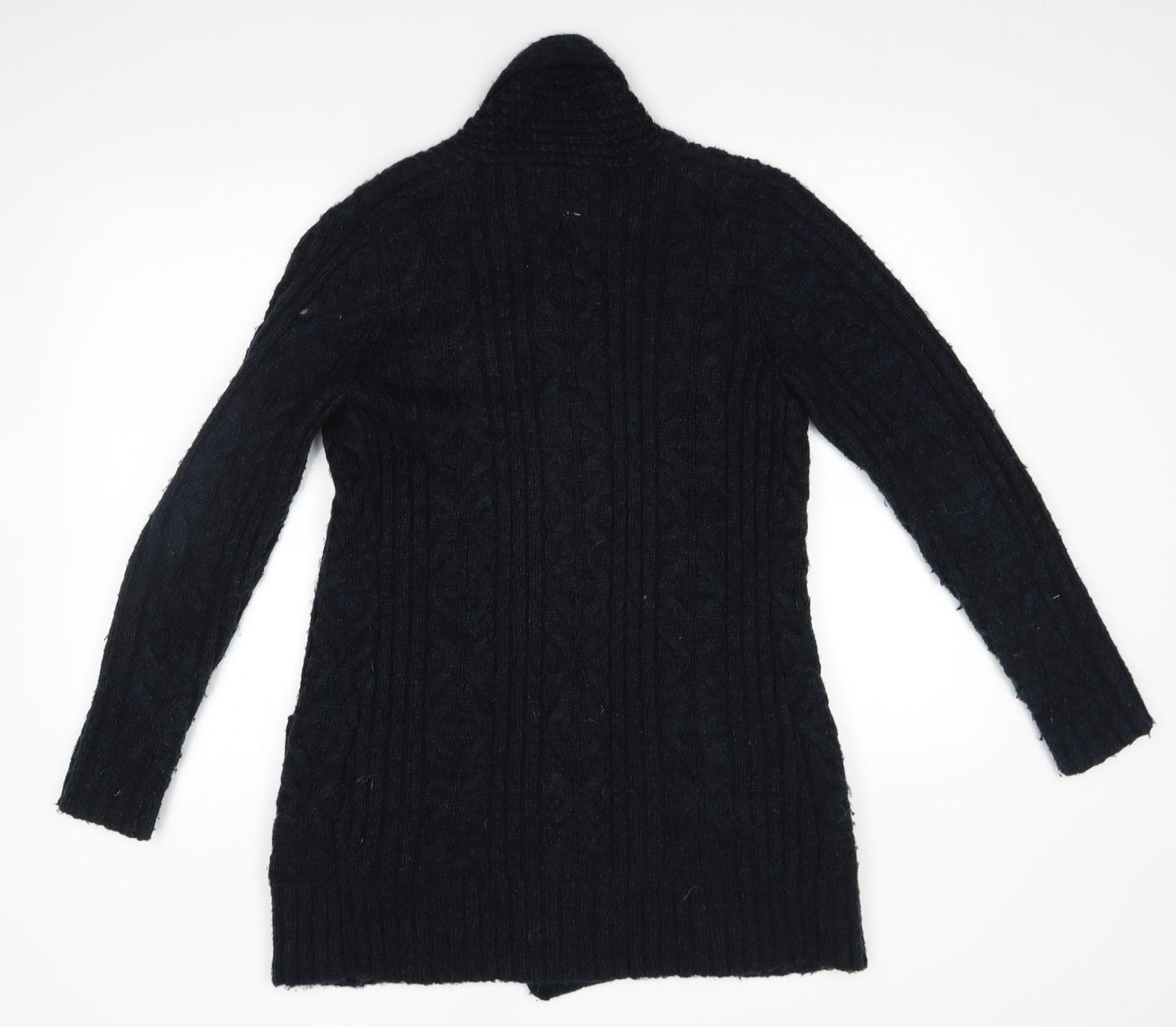 New Look Womens Blue    Coatigan Size 8