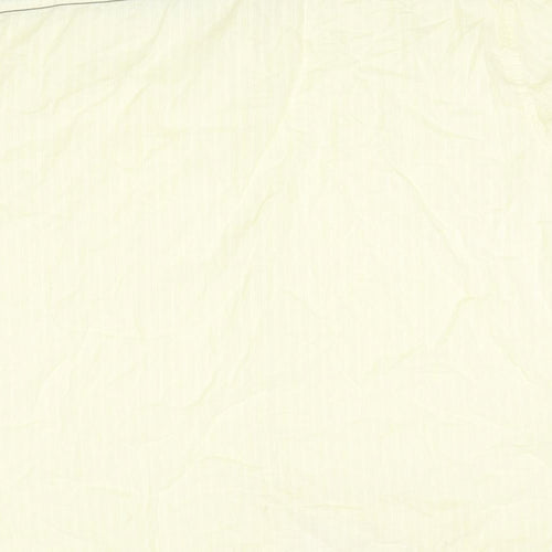 mantaray Mens Yellow Striped   Button-Up Size 3XL