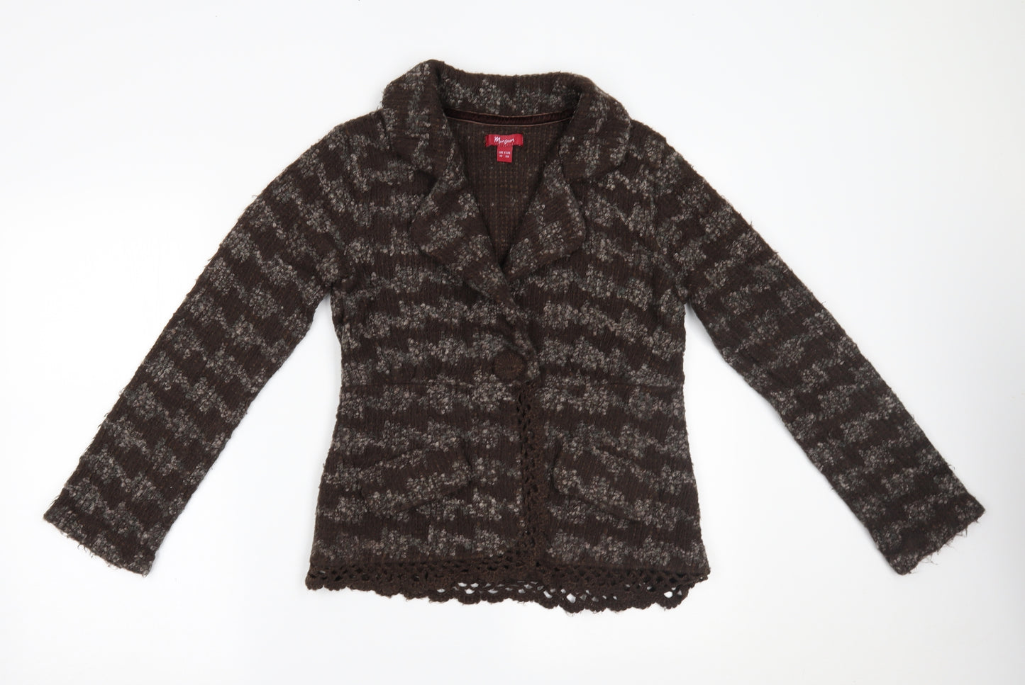 Monsoon Womens Brown   Cardigan Jumper Size 10