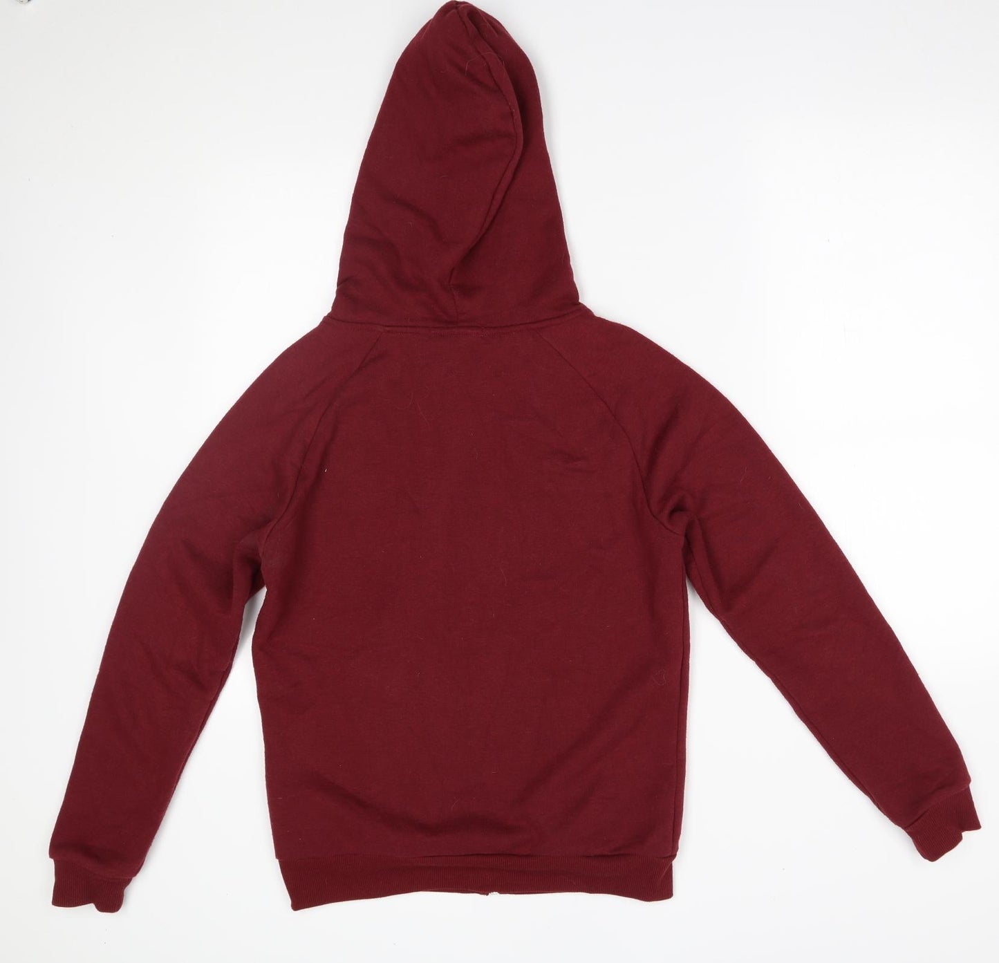 Primark Womens Red   Full Zip Hoodie Size XS