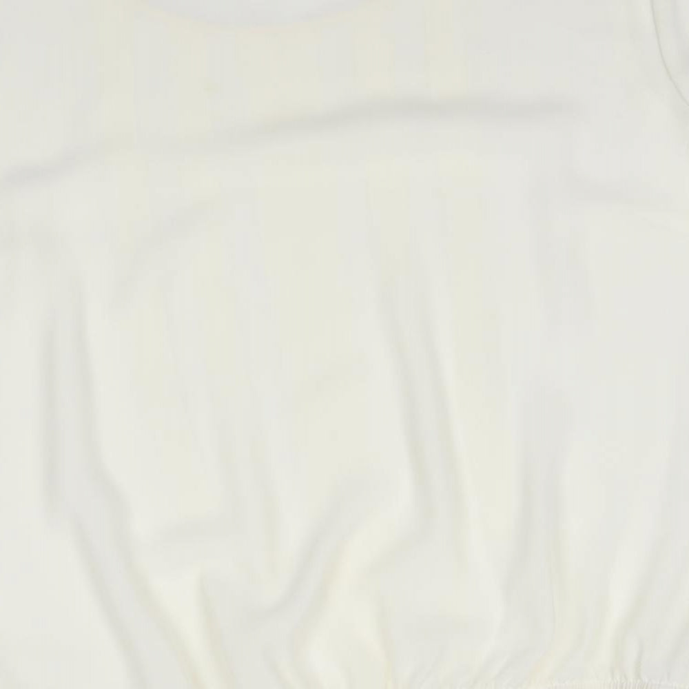 Debenhams Womens White   Basic Blouse Size 14