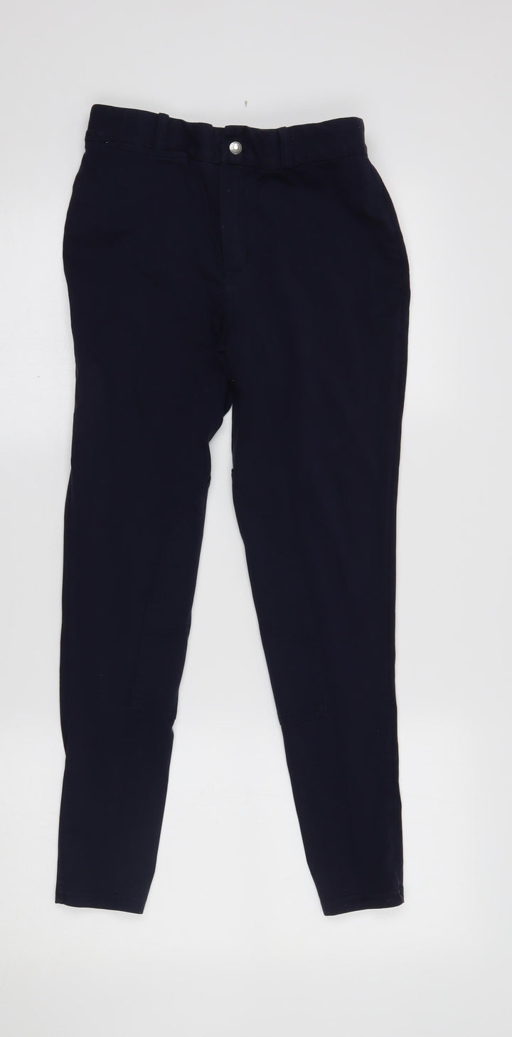 fouganza Girls Blue Jogger Trousers Size 14 Years