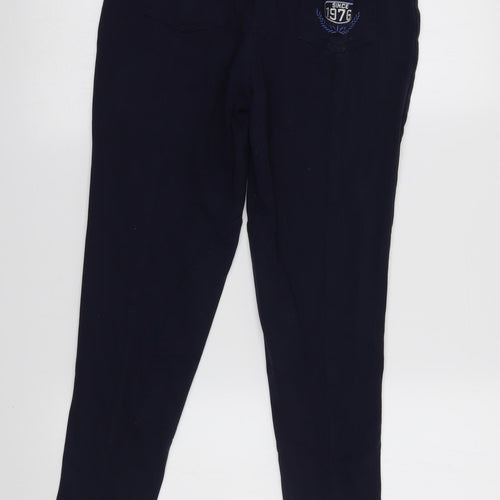 fouganza Girls Blue   Jogger Trousers Size 14 Years