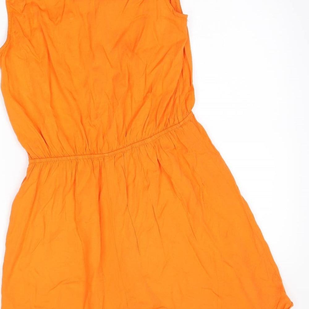 F&F Womens Orange   Romper One-Piece Size 10