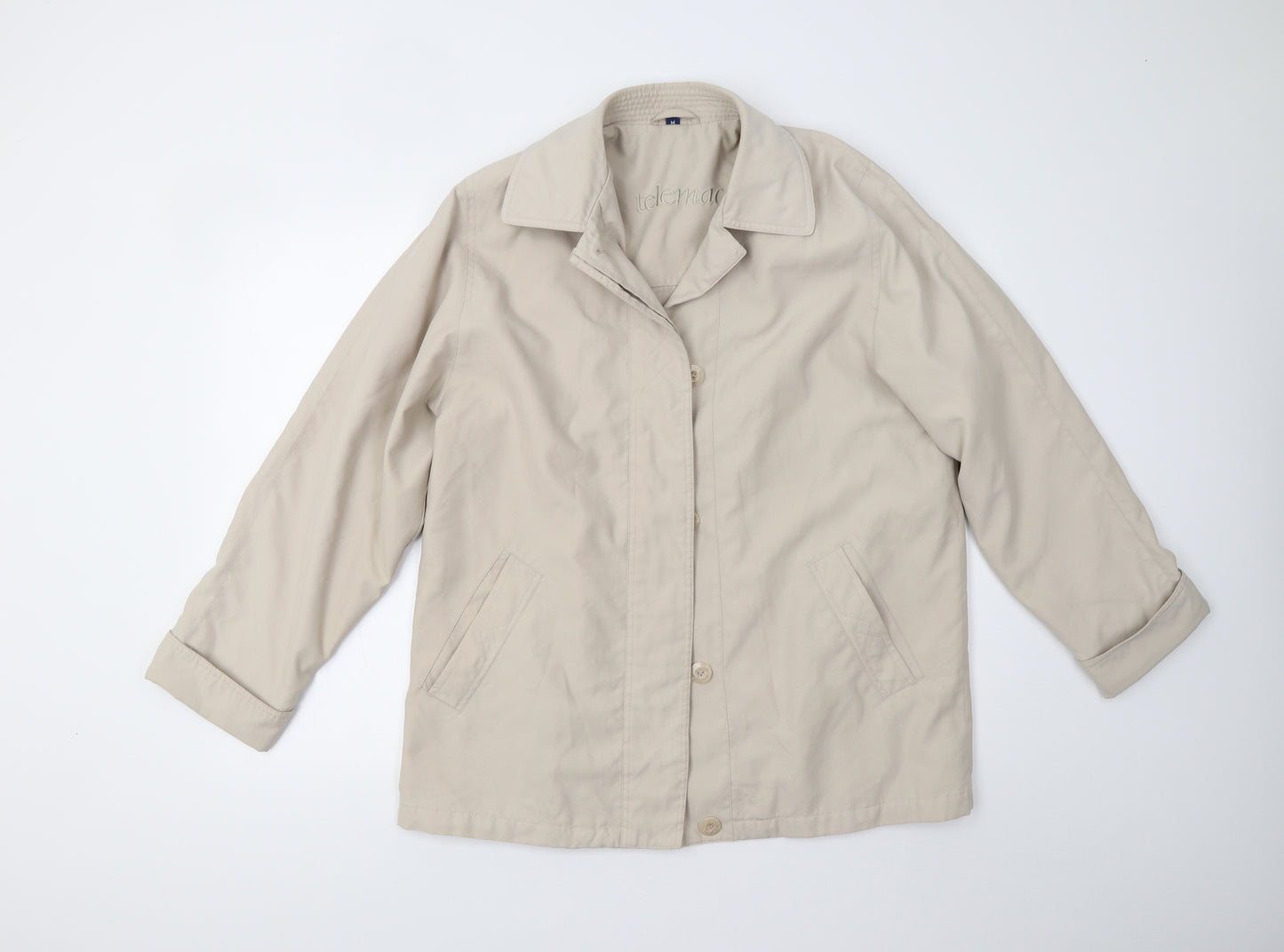 Telemac Mens Beige   Jacket  Size M