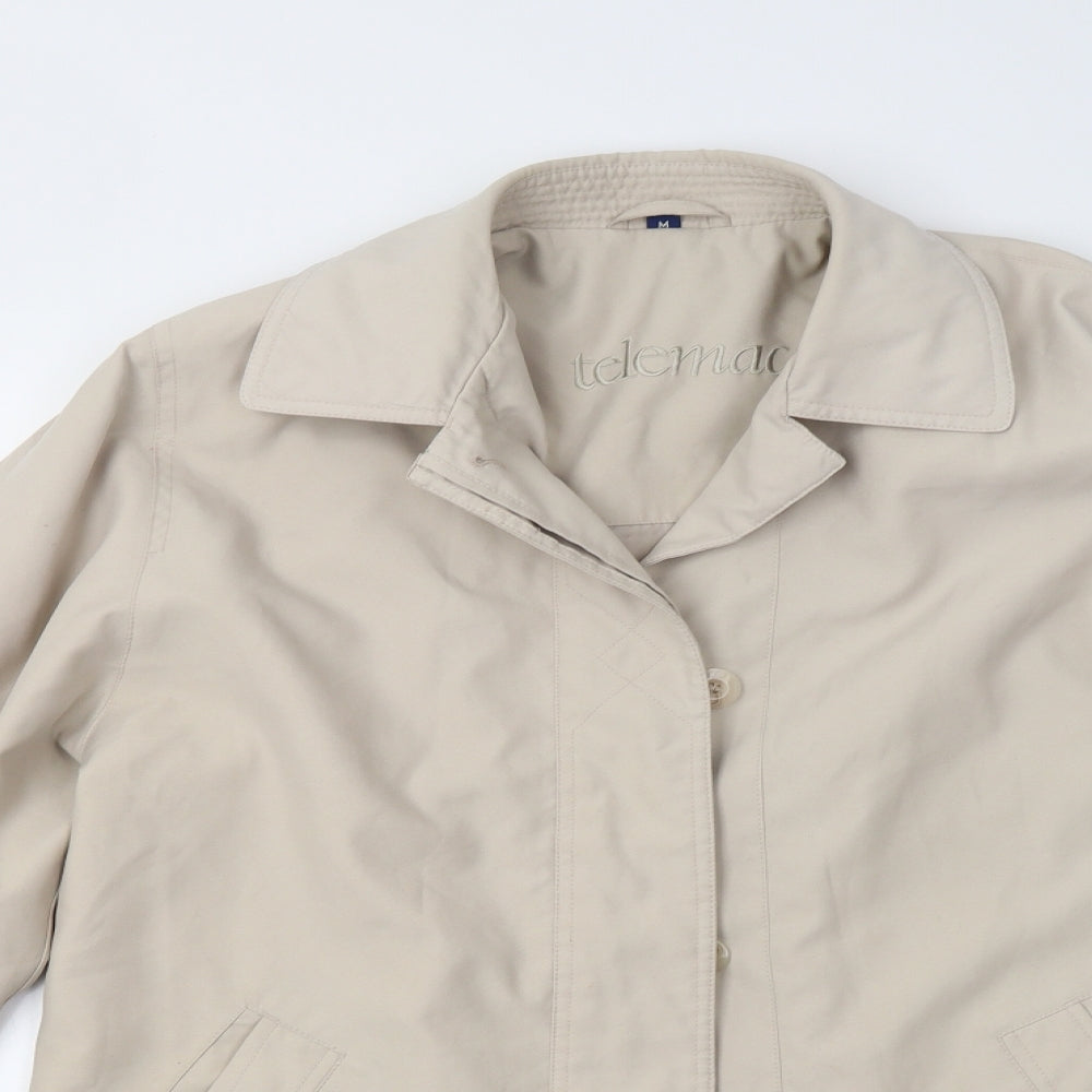 Telemac Mens Beige   Jacket  Size M