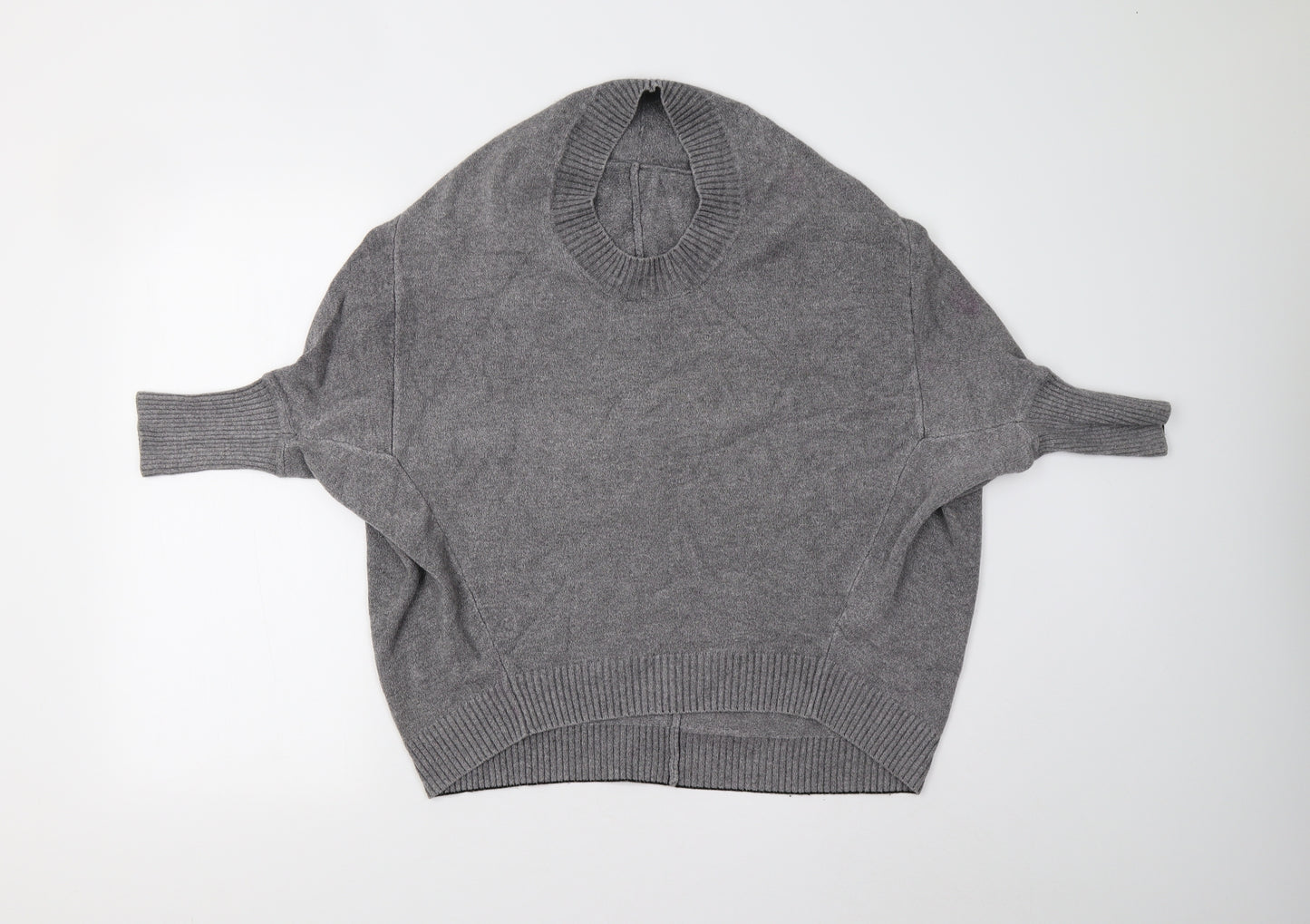 Ranieri Womens Grey  Knit Pullover Jumper Size M  - Bat Wing