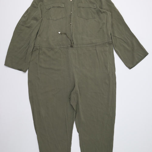 George Womens Green   Jumpsuit One-Piece Size 18