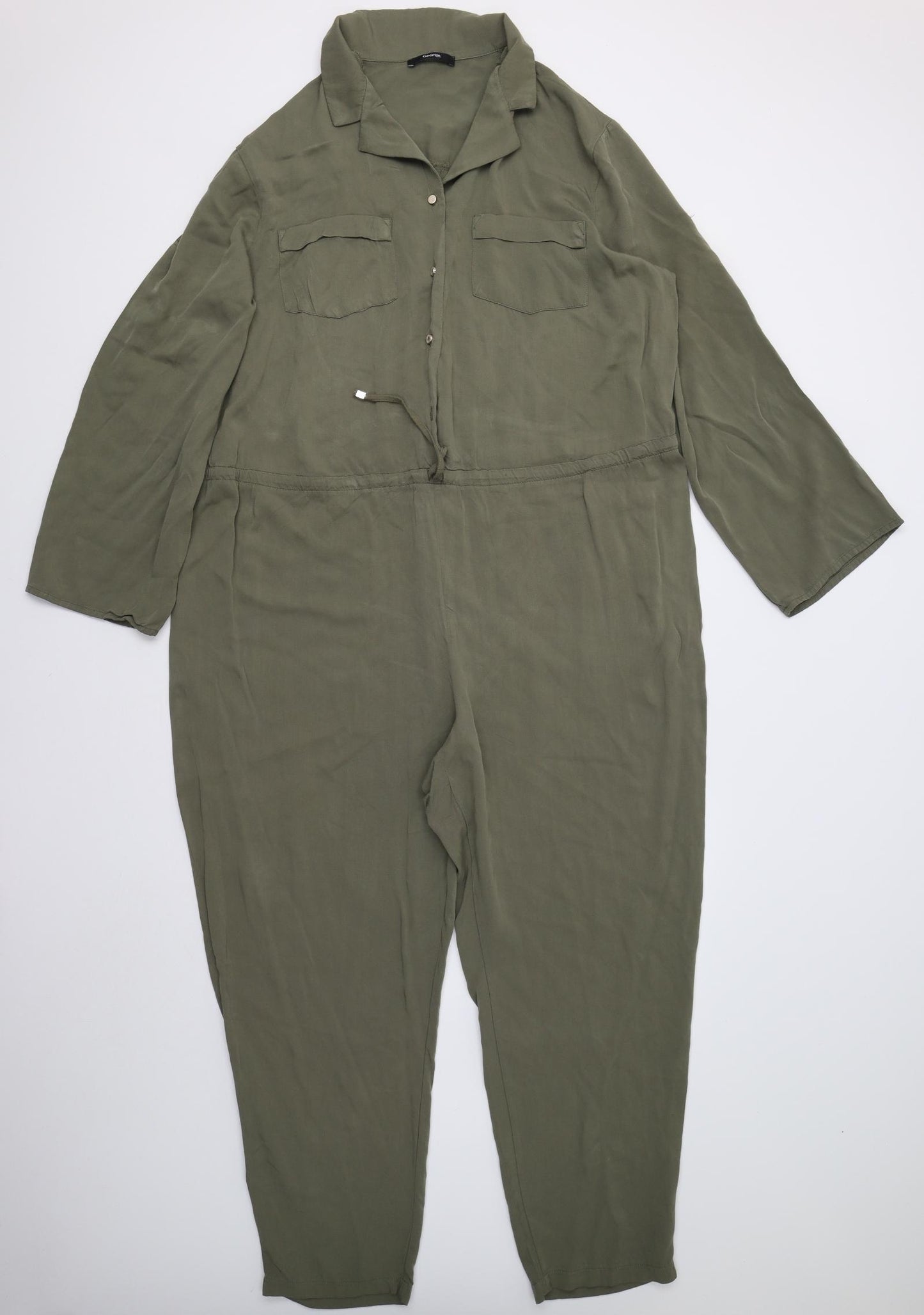 George Womens Green   Jumpsuit One-Piece Size 18