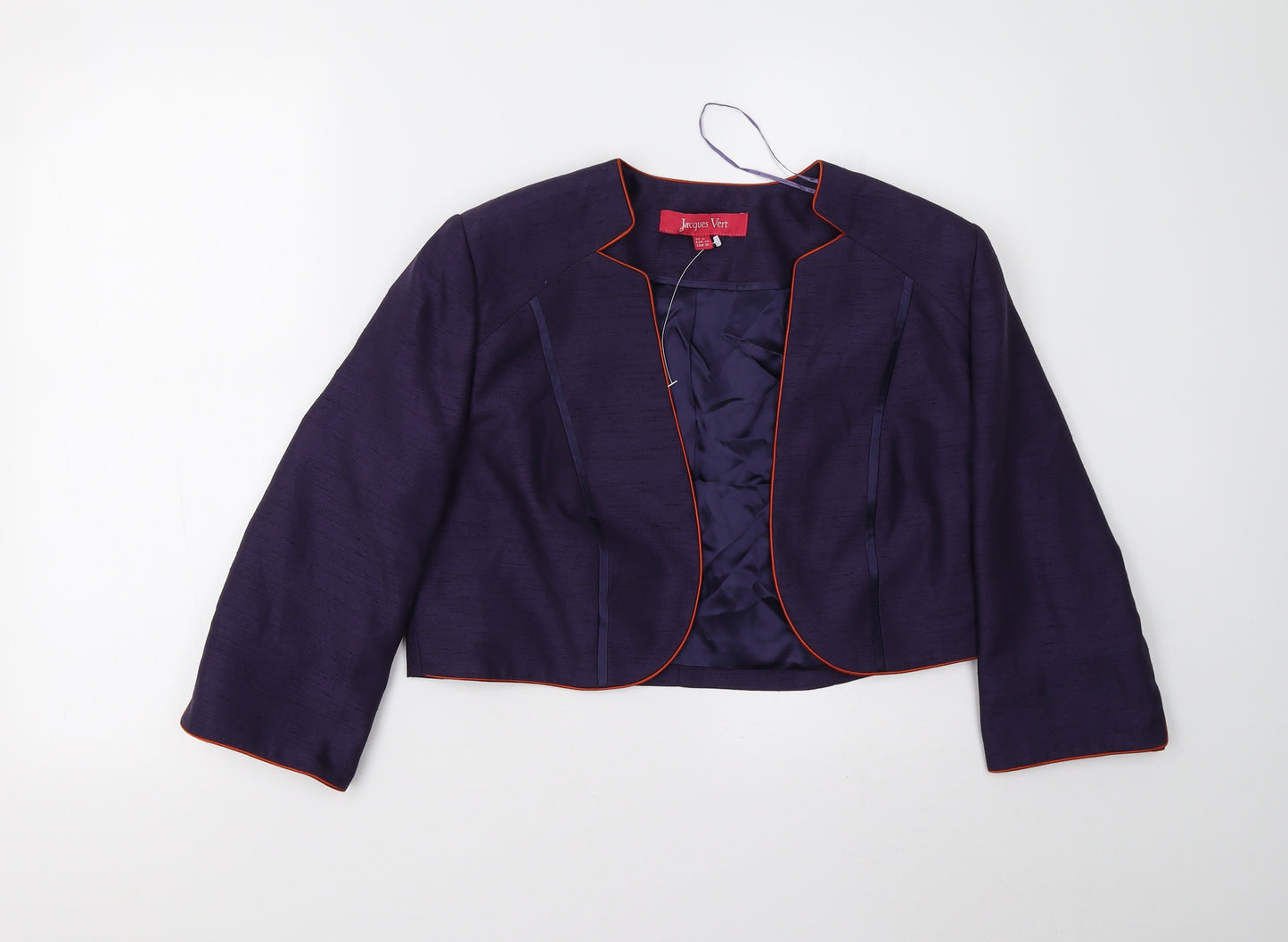 Jacques Vert Womens Purple   Jacket  Size 12  - Bolero